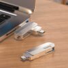 HOCO pendrive Wide UD10 USB + Typ C 16GB USB3.0 - Image 5