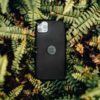 Forcell Silicone Case for IPHONE 12 MINI black (with hole) - Image 4