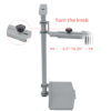 Gaming Αξεσουάρ Γραφείων - Eureka Ergonomic® MCH-GY PC Holder (Grey) - Image 2