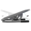 Gaming Αξεσουάρ Γραφείων - Eureka Ergonomic® DSN-03048 - Image 4