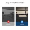 Gaming Αξεσουάρ Γραφείων - Eureka Ergonomic® AR22-B Magnetic Cable Management - Image 4