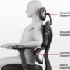 Gaming Καρέκλα - Eureka Ergonomic® ERK-GC06-R - Image 15