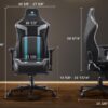 Gaming Καρέκλα - Eureka Ergonomic® ERK-GC08-BU - Image 17