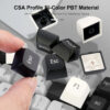 Gaming Αξεσουάρ - Redragon A132 CSA PBT Keycaps Black/White - Image 4