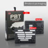 Gaming Αξεσουάρ - Redragon A132 CSA PBT Keycaps Black/White - Image 6
