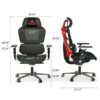 Gaming Καρέκλα - Eureka Ergonomic® ERK-GC05-R - Image 10