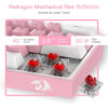 Gaming πληκτρολόγιο - Redragon K617 Fizz (White/Pink) - Image 15