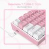 Gaming πληκτρολόγιο - Redragon K617 Fizz (White/Pink) - Image 7