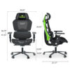 Gaming Καρέκλα - Eureka Ergonomic® ERK-GC05-G - Image 8