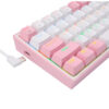 Gaming πληκτρολόγιο - Redragon K617 Fizz (White/Pink) - Image 4