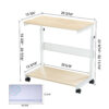 Βάση Μονάδας Η/Υ - Eureka Ergonomic® ARCH-MW-V1-UK 64x30x58-73cm - Image 3