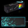 Gaming Mousepad - Eureka Ergonomic JC-01 RGB - Image 2
