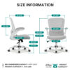 Καρέκλα Γραφείου - Eureka Ergonomic® ERK-OC06-GY - Image 9