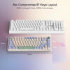 Gaming πληκτρολόγιο - Redragon UCAL K673CPG-RGB PRO - Image 7