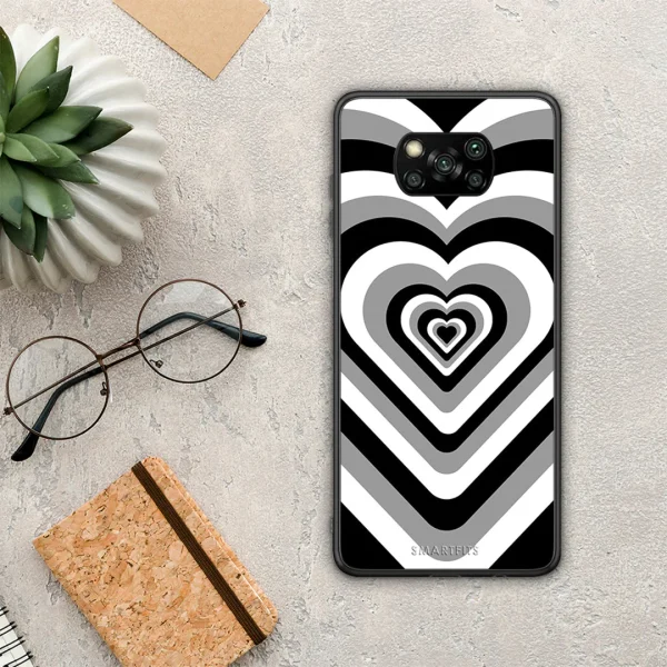 Xiaomi Poco X3 NFC Black Hearts Case 0003 1280x