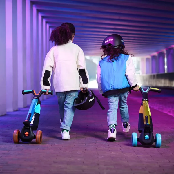 berg nexo foldable lights led deck scooter lifestyle 7 02417