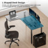Γραφείο - Eureka Ergonomic® ERK-CD-L01L-60B-V4 - Image 7