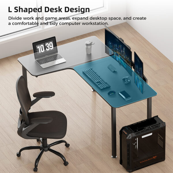 Γραφείο - Eureka Ergonomic® ERK-CD-L01L-60B-V4 - Image 7