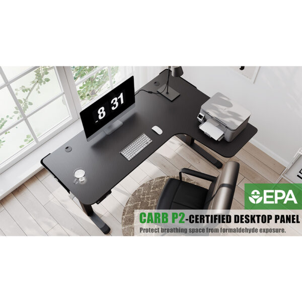 Gaming Γραφείο - Eureka Ergonomic® ERK-EGD-L60R-B-US - Image 8