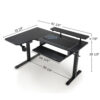 Γραφείο - Eureka Ergonomic® ERK-L60L-B-PRO-V1-EU - Image 9